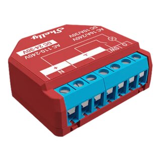 Shelly Plus 1PM WiFi/Bluetooth Switch with Power Meter, 16A