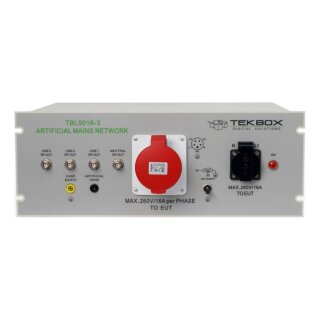 TekBox TBL5016-3-EU Netznachbildung (LISN), 16A