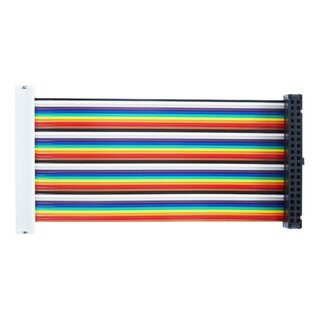 Edatec Pi400EXT-R 40pin GPIO Extender for Pi400, Rainbow Cable