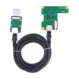 Edatec THSER101 MIPI Camera Extension Kit, 1pcs Transmit board, 1pcs Receiving board, 1pcs 2 meters CAT5 cable