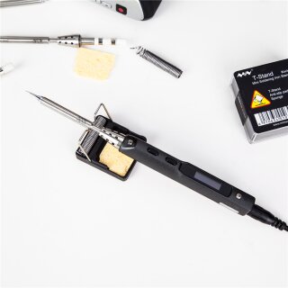 Miniware T-Stand Mini Soldering Iron Stand (Jet White)