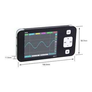 Miniware DS211 Portable Mini Oscilloscope