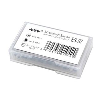 Miniware Schraubendreher Basic Bits Set ES-B7