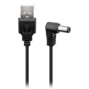 Goobay USB DC-Kabel mit 5,5x2,1mm Hohlstecker