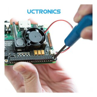 UCTRONICS U6110 PoE HAT for Raspberry Pi 4