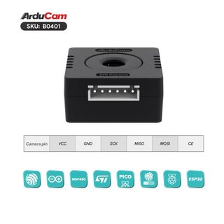 Arducam B0401 Mega 5MP SPI Camera Module with Autofocus Lens for Any Microcontroller