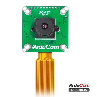 Arducam B0445 1.58MP IMX296 Color Global Shutter Camera Module with M12 Lens for Raspberry Pi