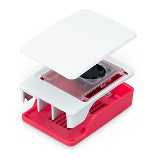 Official Raspberry Pi 5 Case Red/White