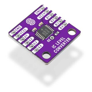 Soldered 333016 Logic level converter I2C TXS0104 breakout
