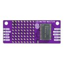Soldered 333150 8x8 LED-Matrix violett MAX7219