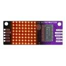 Soldered 333152 8x8 LEDMatrix orange MAX7219