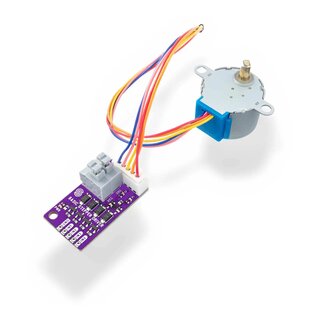 Soldered 333250 Stepper motor with driver