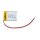 Soldered 333277 Li-ion battery 380mAh 3.7V