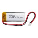 Soldered 333278 Lithiumbatterie 500mAh 3.7V