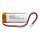 Soldered 333278 Li-ion battery 500mAh 3.7V