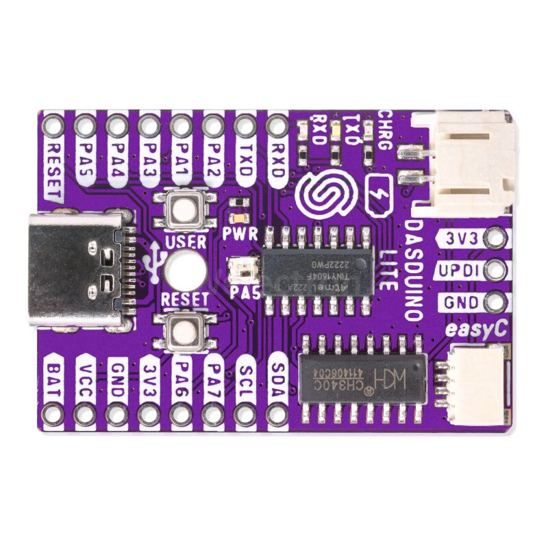 Soldered Dasduino LITE (ATTiny1604), 6,40 € Welectron