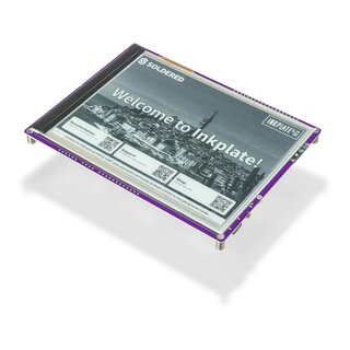 Soldered Inkplate 6PLUS - Platine mit dem E-Paper, Touchscreen und Bildschirmbeleuchtung