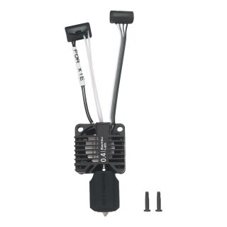 Bambu Lab FAH013 X1E Hotend Assembly Hardened Steel 0.4mm
