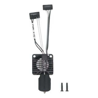 Bambu Lab X1E Hotend Assembly Hardened Steel 0.6mm