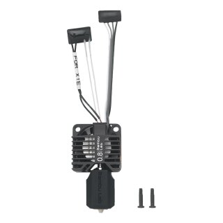 Bambu Lab X1E Hotend Assembly Hardened Steel 0.8mm