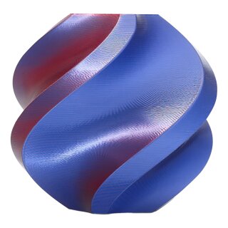 Bambu Lab PLA Silk Dual Filament on Spool 13902 Midnight Blaze (Blue-Red)