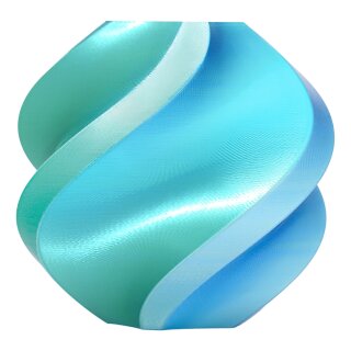 Bambu Lab PLA Silk Dual Filament on Spool 13904 Blue Hawaii (Blue-Green)