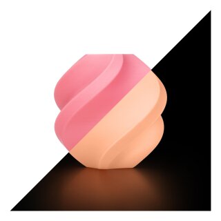 Bambu Lab PLA Glow Filament on Spool 15200 Pink