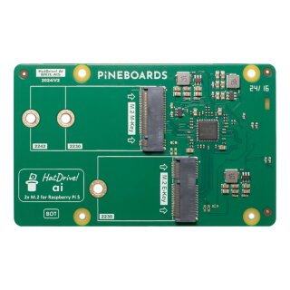 Pineboards BM2L-AIS HatDrive! AI TPU + NVMe Adapter for Raspberry Pi 5