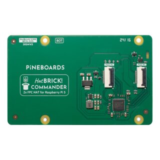 Pineboards BF2L-G2S HatBRICK! Commander Dual PCIe Adapter for Raspberry Pi 5