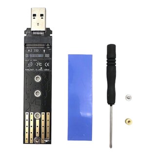 M.2 NVMe/SATA SSD Adapter USB 3.2