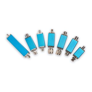 TekBox TBRFH1-50-BNCF-BNCF-3-1 RF Housing 50mm BNC-Female to BNC-Female with Feed-Thru Capacitor