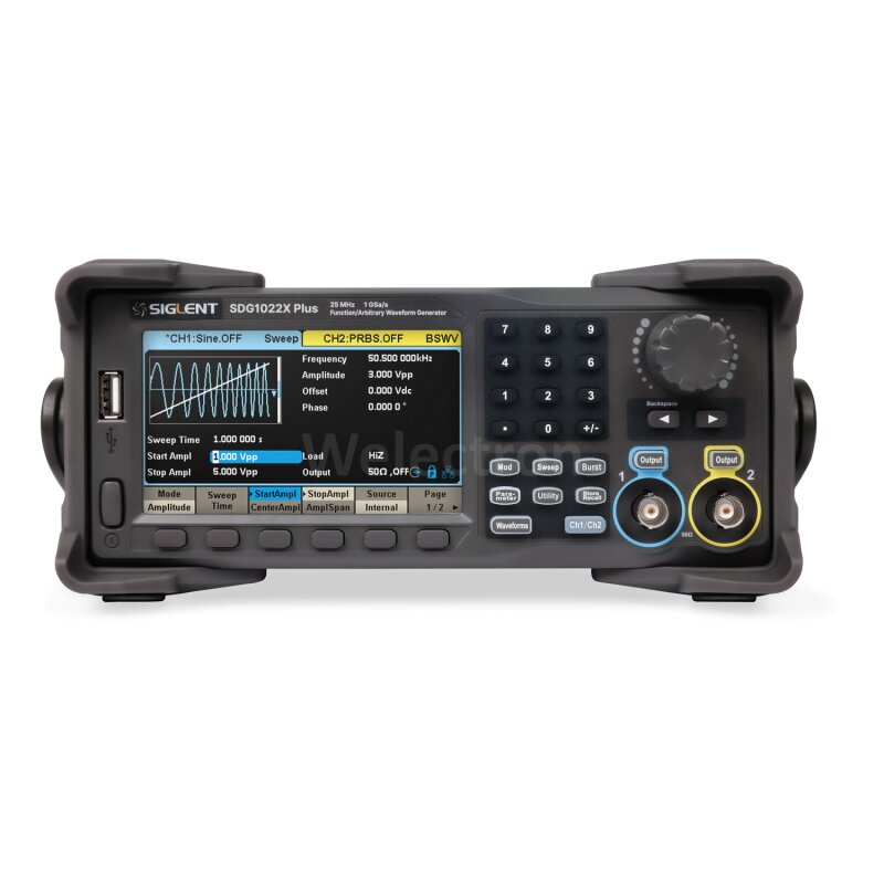 Siglent SDG1022X Plus Funktionsgenerator, 379,00 € - Welectron