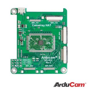Arducam B0195 Synchronized Stereo Camera HAT for Raspberry Pi