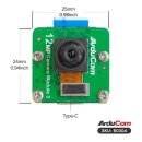 Arducam B0304 12MP IMX708 USB UVC Fixed-Focus Camera Module 3