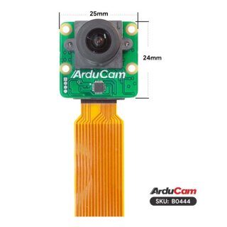 Arducam B0444 2MP IMX462 Color Ultra Low Light STARVIS Camera Module with 141°(H) Wide-Angle M12 Lens for Raspberry Pi