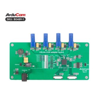 Arducam B0489-1 V3Link d-ch Rx board with Power Adapter