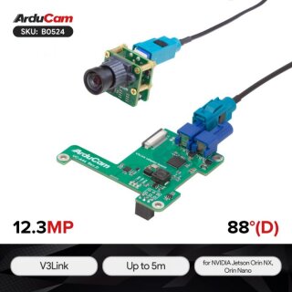 Arducam B0524 IMX477P V3Link FPD-Link SerDes Camera Kit for NVIDIA Jetson Orin NX