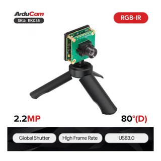 Arducam EK035 2.2MP Mira220 RGB-IR Global Shutter USB3.0 Camera Evaluation Kit