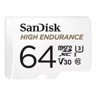 SanDisk SDSQQNR-064G-GN6IA High Endurance microSD Speicherkarte 64 GB (100 MB/s)