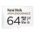 SanDisk SDSQQNR-064G-GN6IA High Endurance microSD Speicherkarte 64 GB (100 MB/s)