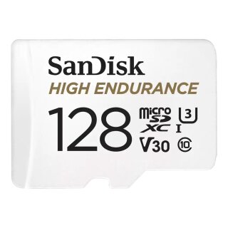 SanDisk SDSQQNR-128G-GN6IA High Endurance microSD Speicherkarte 128 GB (100 MB/s)