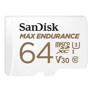 SanDisk SDSQQVR-064G-GN6IA Max Endurance microSD Speicherkarte 64 GB (100 MB/s)