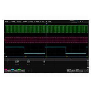 Siglent SDS5000L-I2S I2S Trigger & Decode