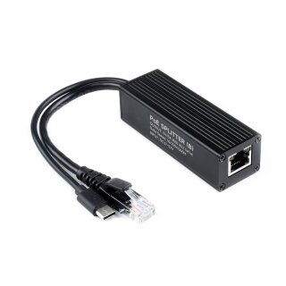 Waveshare 27736 POE-SPLITTER-25W-TYPE-C