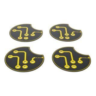 Sensepeek 7027 Multipurpose base plates, Pack of 4