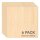 Bambu Lab B-YA001 3 mm Plywood, 6er-Pack Basswood