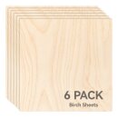 Bambu Lab B-YA002 3 mm Plywood, 6er-Pack Birch