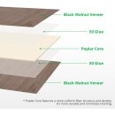Bambu Lab B-YA003 3 mm Plywood, 6er-Pack Black Walnut