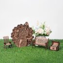 Bambu Lab B-YA004 3 mm Plywood, 6er-Pack Sapele