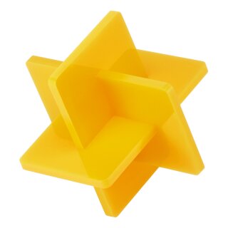Bambu Lab B-YB004 3mm Glossy Opaque Acrylic, Pack of 3 Yellow